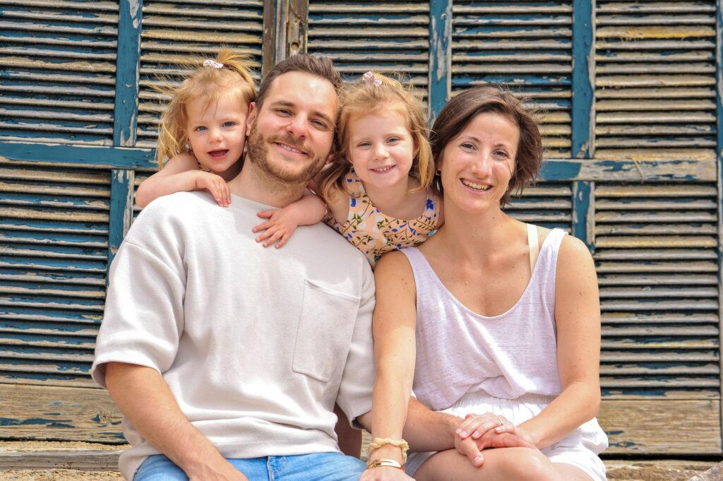 Authentische Familienfotografie auf der Lieblingsinsel