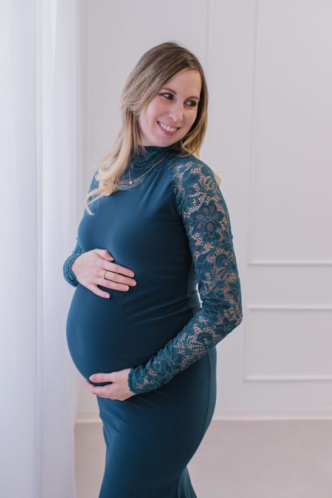 Intime Babybauchfotografie ohne Ablenkung