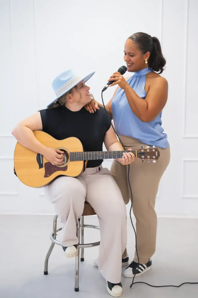 Musikerinnen Branding Fotos für Social Media